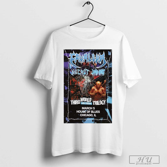 Poster Igor And Max Cavalera March 5 2025 House Of Blues In Chicago Il