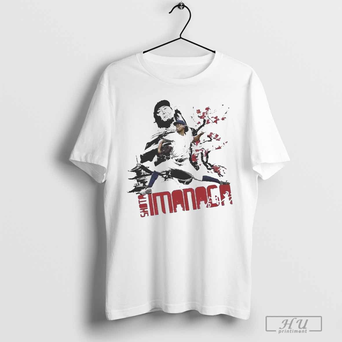 Shota Imanaga Chicago Cubs Cherry Blossom 2024 T-Shirt
