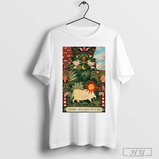 Poster Khruangbin 3Arena in Dublin Ireland Nov 24-2024 Tour T-shirt