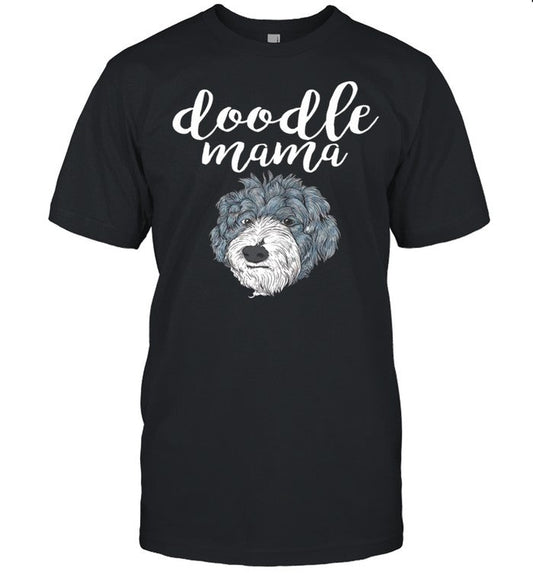 Doodle Mama Cute Goldendoodle Dog Mom shirt_1