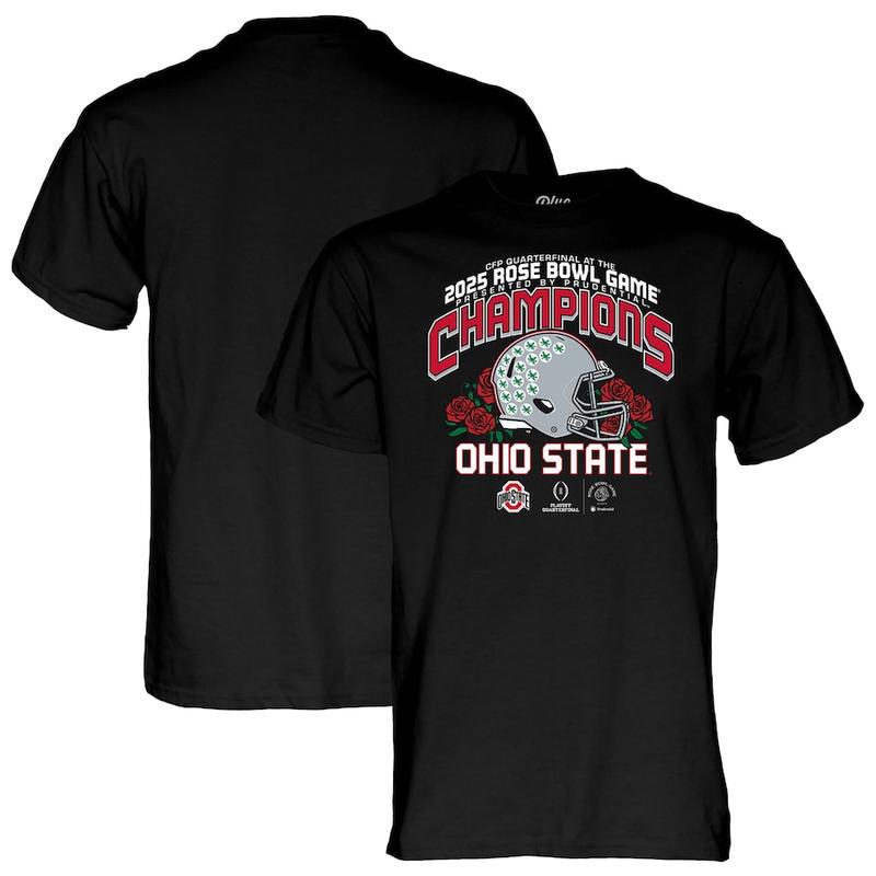 2025 Rose Bowl Champions Shirt, Ohio State College Football Playoff 2025 Rose Bowl Champions T-Shirt