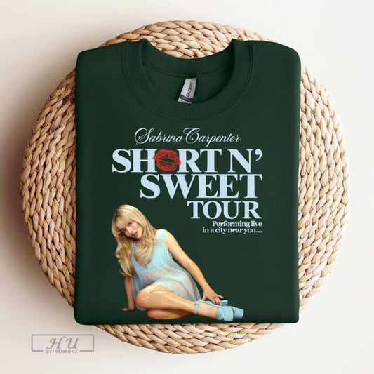 Sabrina Carpenter Tour Sweatshirt Short N' Sweet Tour T-Shirt
