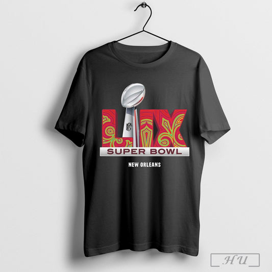 Super Bowl Lix Trophy Dimension 2025 T Shirt
