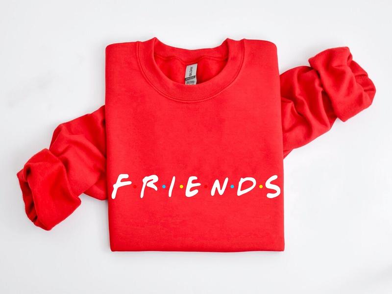 Friends Sweatshirt T Shirt Hoodie, Friends Shirt, Friends Trip Sweatshirt, Trip Sweatshirt,Trendy Friends Fan Sweatshirt, Friends Pullover Gift, Hallo