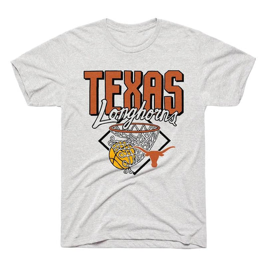 Texas Longhorns NCAA T-shirt, Vintage Texas Longhorns Basketball T-shirt, Trending NCAA Final Four  T-shirt for Women and Men drip clothing screwdrivershirt Cotton Fabric graphic  tee