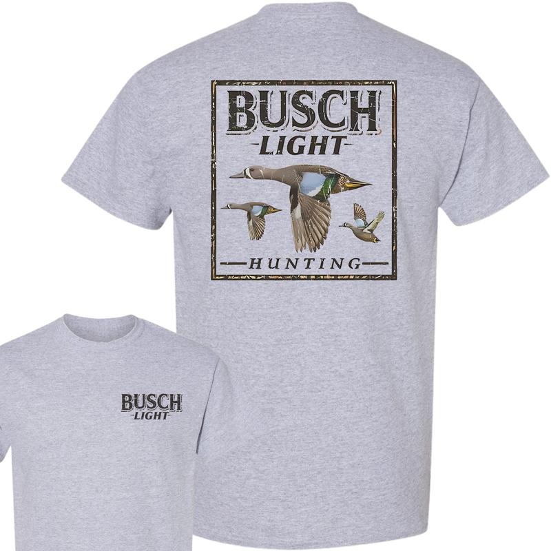 Busch Light Hunting Camo Duck T-Shirt, Unisex T-Shirt, Full Color T-Shirt, For Men, For Women