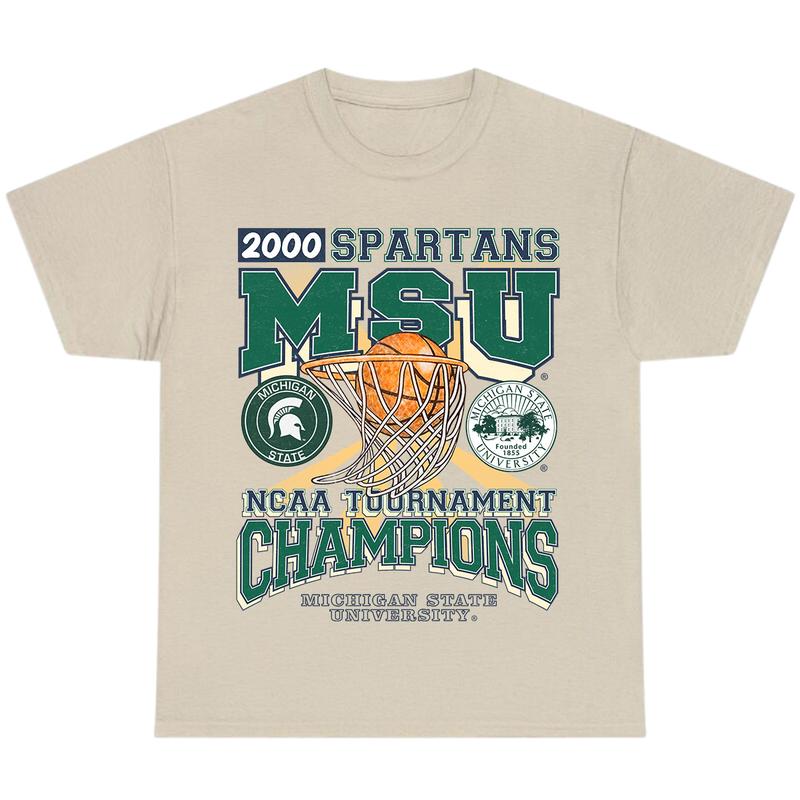Michigan State University, T-Shirt, MSU Spartans Tournamen T-Shirt, Full Color T-Shirt, Unisex T-Shirt, For Men, For Women billabongshirts