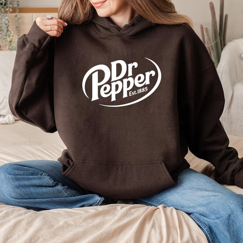 Dr Pepper Sweatshirt Hoodie T-shirt, Dr Pepper Est 1885 Shirt Sweatshirt, Hoodie, Comfort Colors