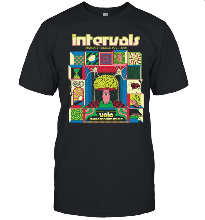 Intervals Memory Palace Tour 2025 T-Shirt