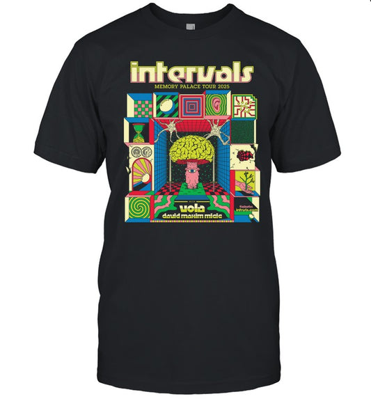 Intervals Memory Palace Tour 2025 T-Shirt