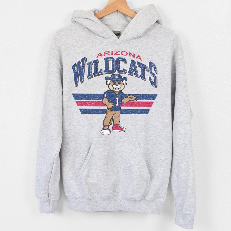 Arizona Wildcats Vintage NCAA Sweatshirt, Unisex Arizona Football Shirt, Classic Wildcats Sport Hoodie, Football Fans Gift, Cotton Sweatshirt, T-Shirt