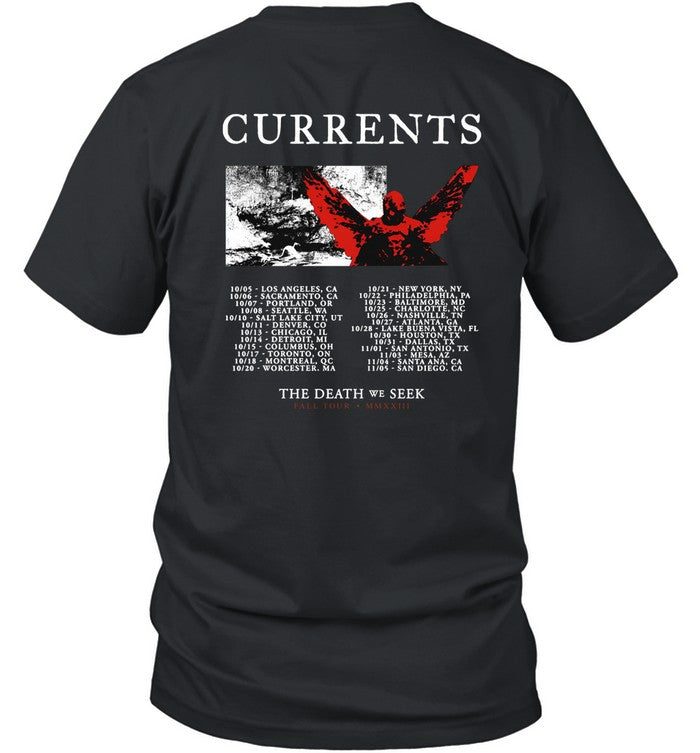 Currents Tour T Shirt Concert 2024