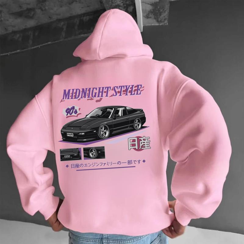 Retro Anime JDM Hoodie, Vintage Car Hoodie, Car Lover Gift, Unisex, Street Racing Shirt
