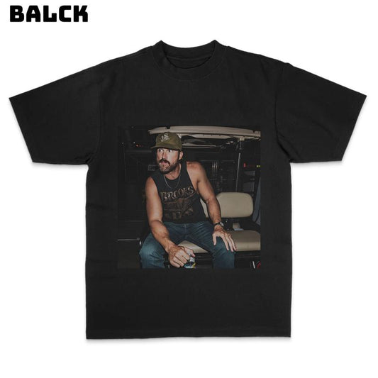 Riley Green music Graphic T-Shirt, Country Western Tee Menswear Top