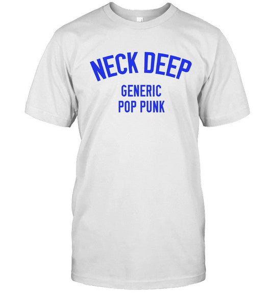 Neck Deep Store Generic Pop Punk Tour 2024 Shirt