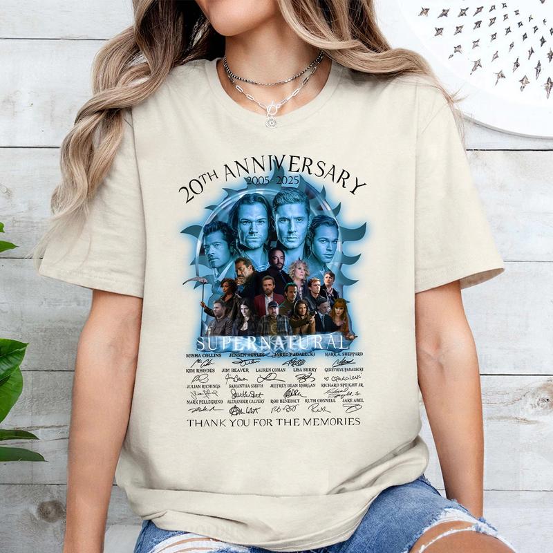 Supernatural T Shirt, Dean Sam T Shirt,  Gift For Woman and Man Unisex T-Shirt Sweatshirt Hoodie