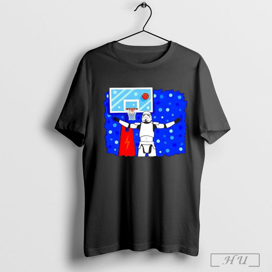 Stormtroopers No Look Basketball Shot T Shirt