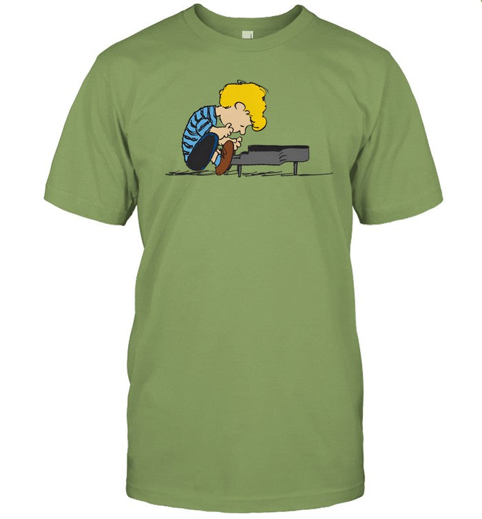 Limited Schroeder Piano Adult Funny Shirt