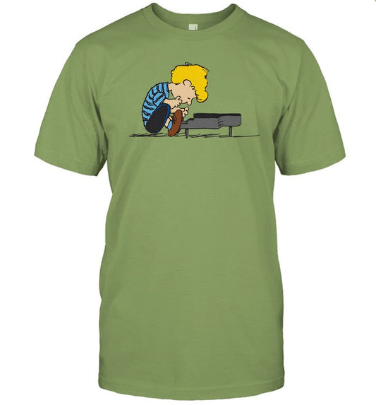 Limited Schroeder Piano Adult Funny Shirt