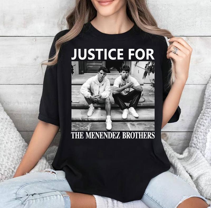 Justice For The Menendez Brothers Graphic Shirt Unisex, Lyle and Erik Menendez Shirt Unisex, Vintage T Shirt Unisex, Menendez Brothers & W Sweatshirt Hoodie Unisex