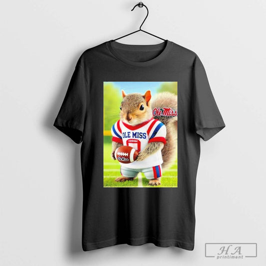 Squirrel Ole Miss Hotty Toddy Shirt