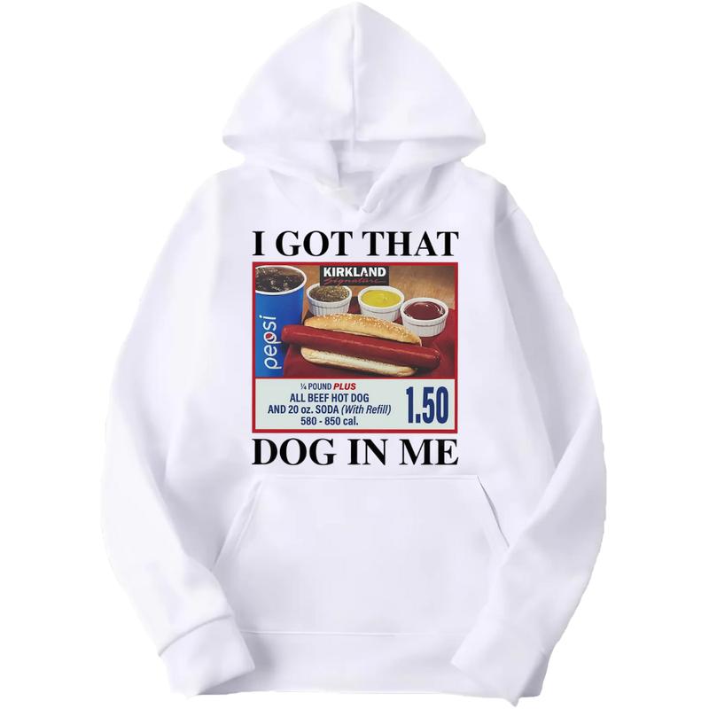 I Got That Dog In Me Sweatshirt, Hot Dog Hoodie, Meme T-Shirt, Funny Hot Dog Lover Gift, Trendy Apparel