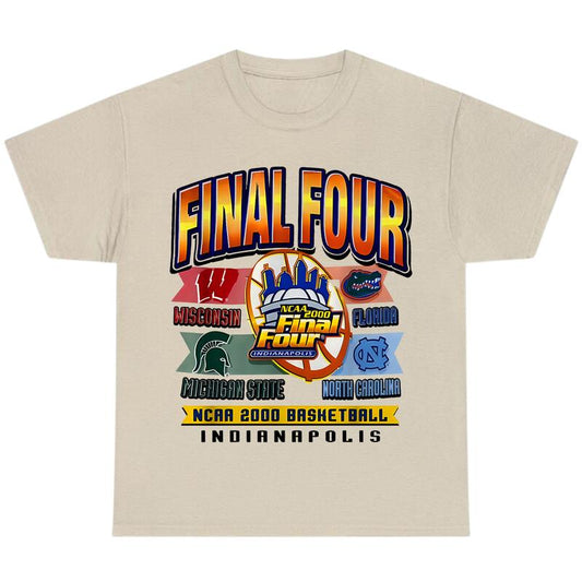 2000 NCAA Final Four Vintage T-Shirt, Full Color T-Shirt, Unisex T-Shirt, For Men, For Women billabongshirts