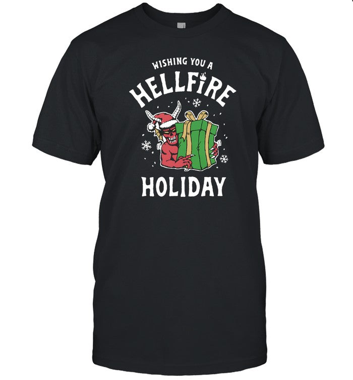 Hellfire Club Hellfire Holiday Black T Shirt