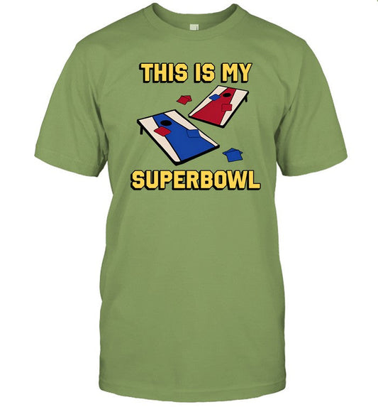 Corn Hole This Is My Superbowl Funny Shirt
