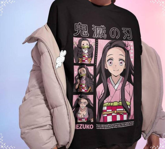 Unisex Waifu Material Anime T-Shirt, Darling Anime Girl Lewd Shirt, Nezuko Kamado T-Shirt, Anime Lovers Shirt, Anime Shirt, Vintage Shirt