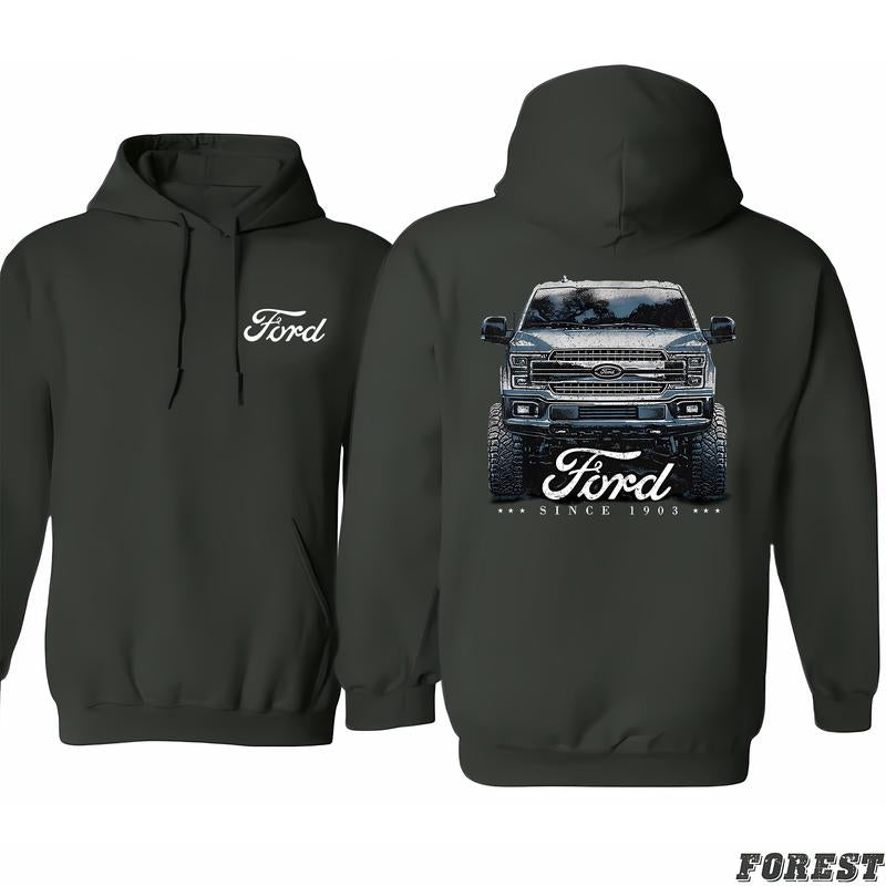 Ford - Tough F-150 Truck Hoodie, Fashion Variety, Unisex Designs, Bold & Bright Graphics, Classic Cotton, Menswear Unisex, Unisex