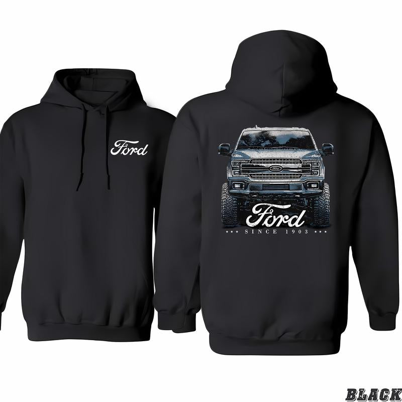 Ford - Tough F-150 Truck Hoodie, Fashion Variety, Unisex Designs, Bold & Bright Graphics, Classic Cotton, Menswear Unisex, Unisex