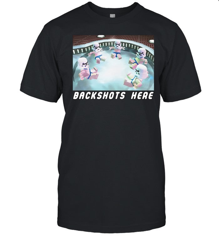 Shirt Gotfunny Backshots Here Hot Tub