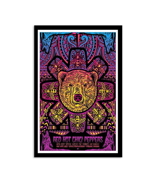 Red Hot Chili Peppers May 14Th 2023 State Farm Stadium Phoenix Arizona Poster