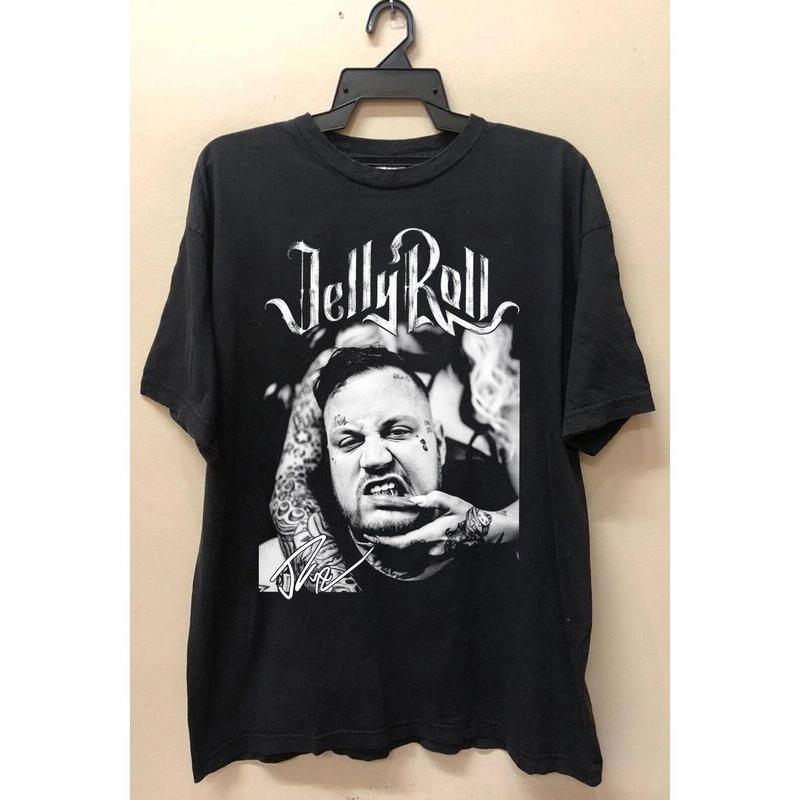 Retro Jelly Gift fans Graphic Shirt, Jellyrol Concert 2023 Shirt Jelly Vintage Shirt, Jelly Graphic shirt, Gift For Men Women Shirt
