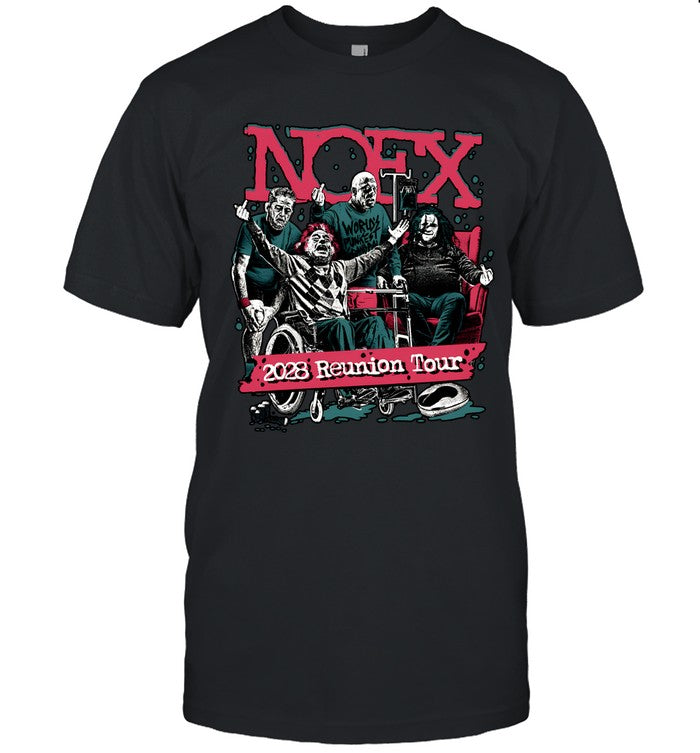 nofx 2028 reunion tour limited t-shirt