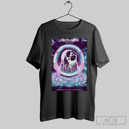 Poster Linkin Park From Zero Feb 5 2025 Monterrey Mexico T Shirt