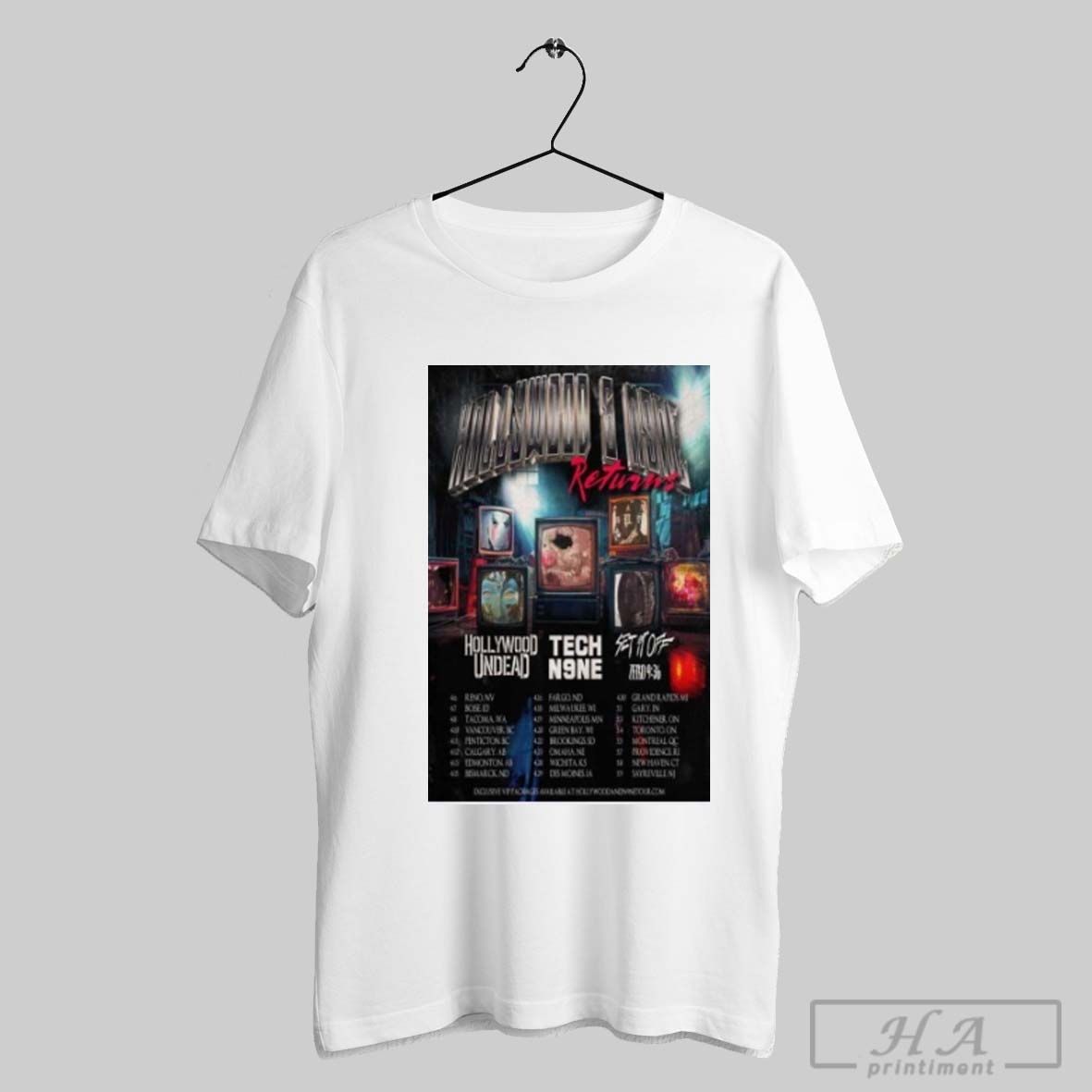 Returns 2025 Hollywood And Tech N9ne Set Of Off Zero 9 36 Poster Shirt