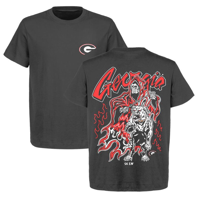 Warren Lotas - Georgia Bulldogs Football - Dead Man's Graphic T-Shirt for Men and Women - Ideal for Game Days, Stylish Team Apparel.