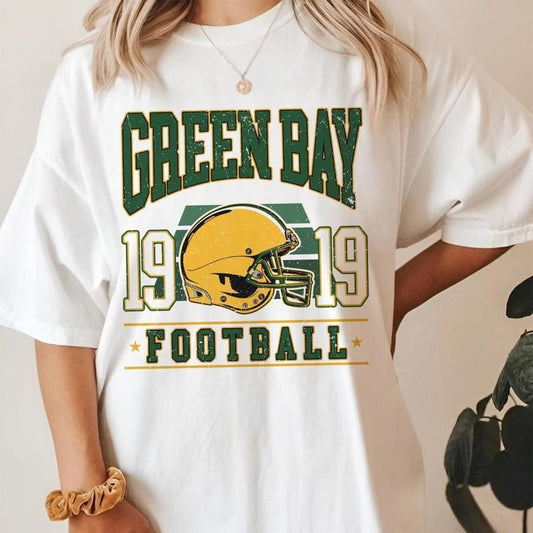 For Fan Green Bay Football Gift with Vintage Style Green Bay Shirt