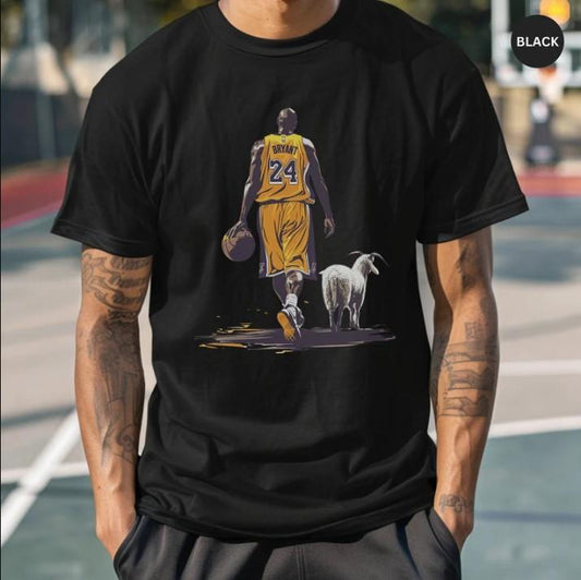 Classic Cotton Fabric Kobe Goat Bryant Shirt