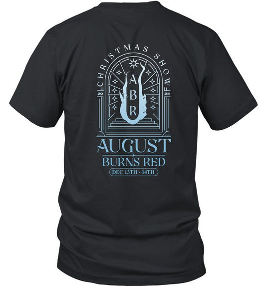 August Burns Red Tour Dec 13-14 2024 Black T Shirt Limited