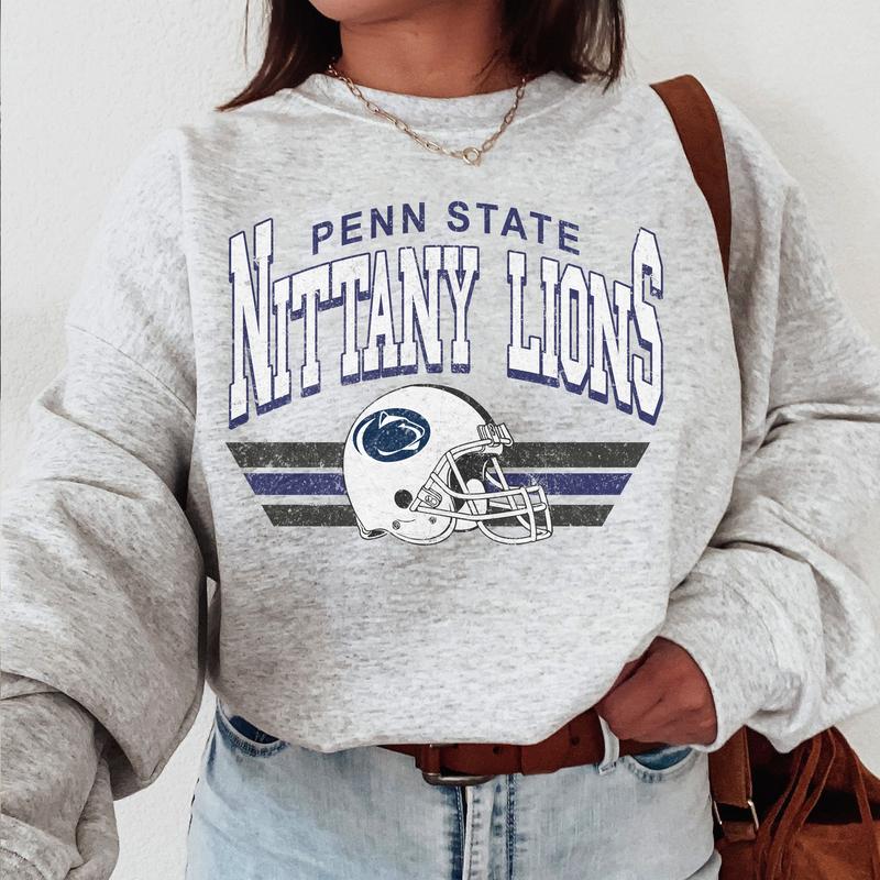 Penn State Nittany Lions Vintage Football NCAA Sweatshirt, Vintage Pennsylvania State University Sweatshirt, Unisex Vintage Sweatshirt NCAA, Classic S