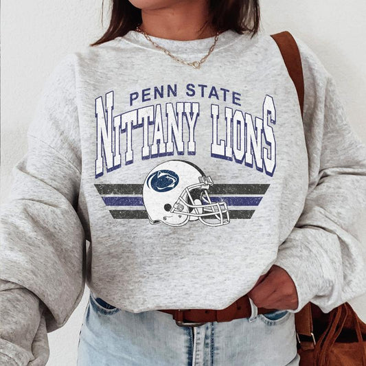 Penn State Nittany Lions Vintage Football NCAA Sweatshirt, Vintage Pennsylvania State University Sweatshirt, Unisex Vintage Sweatshirt NCAA, Classic S