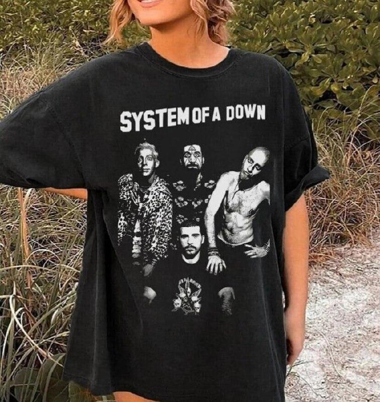 System Of Down Shirt System Of Down Tee Graphic Tee Tops Underwear Crewneck Menswear Menswear Top