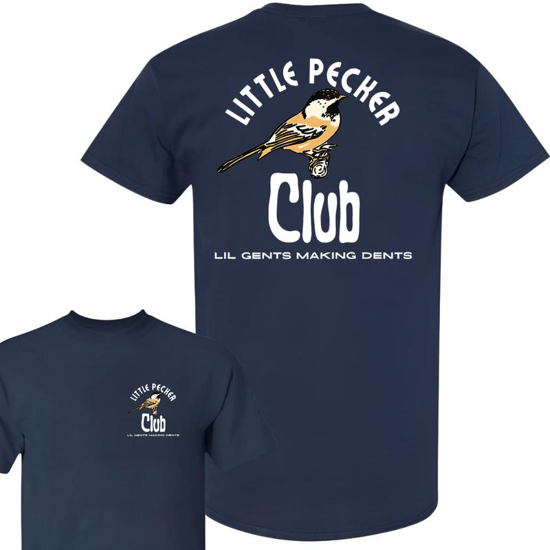 Little Pecker Club T-shirt , 2 Side , T-shirt For Men , Unisex T-shirt, Women T-shirt