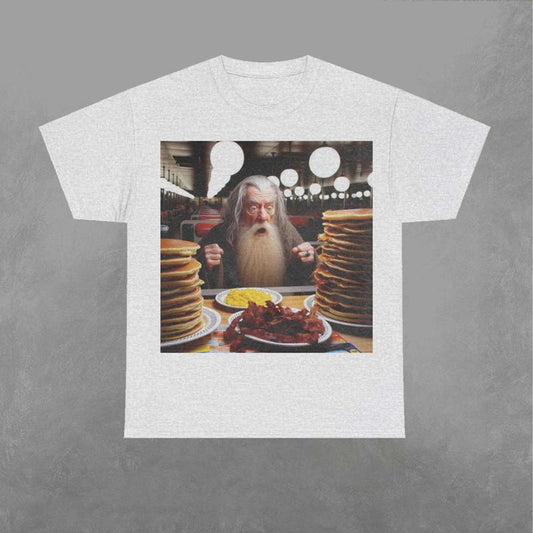 Gandaff Eating Shirt, Gandaff Shirt, LOTR Lord Of The Ring Sweatshirt, Movie Graphic Shirt Classic Fabric Top