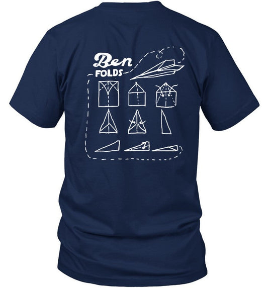 ben folds paper airplane request tour 2024 t shirt