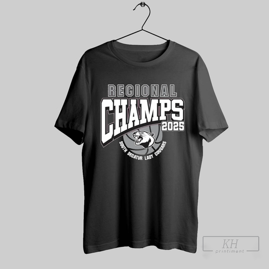 South Decatur Lady Cougars 2025 Regional Champs T Shirt T Shirt