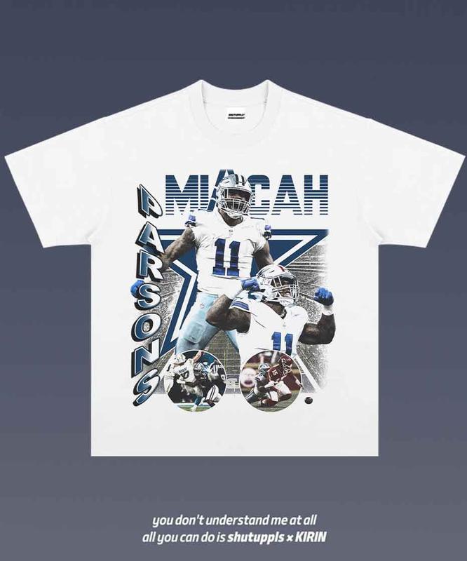 Micah Parsons 1.1 VINTAGE TEE  UNISEX GRAPHIC T-SHIRT